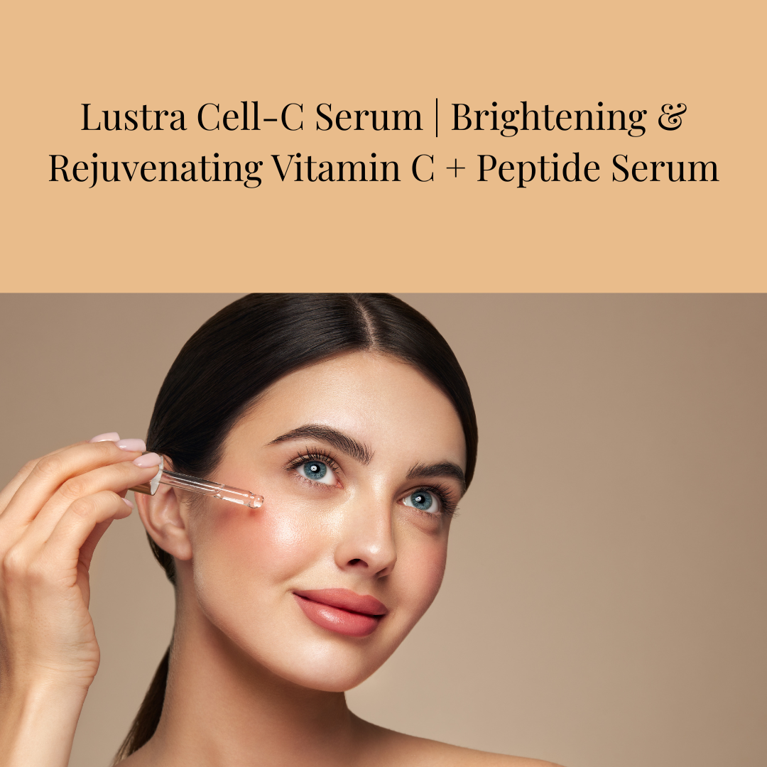 Lustra Cell-C Serum | Brightening & Rejuvenating Vitamin C + Peptide Serum